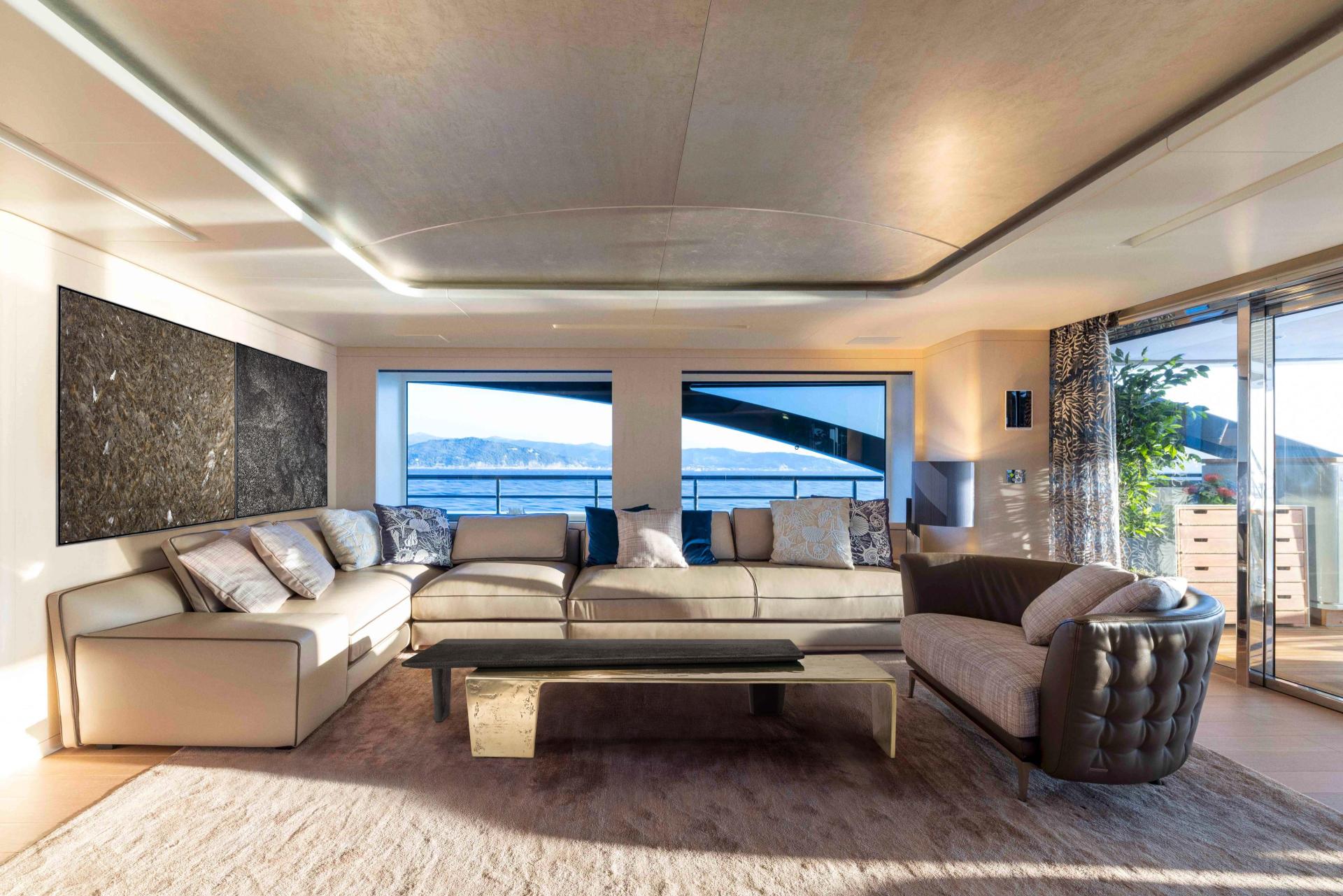 Benetti 140 Cargo inside