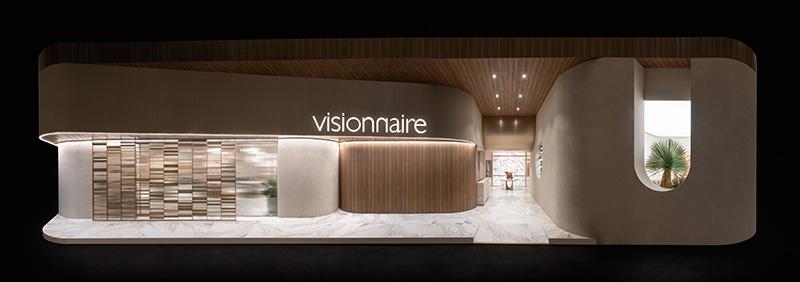 visionnaire nomad stand at salone del mobile milano 2024